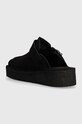 Shoes Clarks Originals suede sliders Trek Wedge Mule 26175869 black