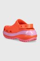 Obuwie Crocs klapki Mega Crush Clog 207988.84J pomarańczowy