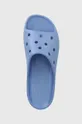 голубой Шлепанцы Crocs Classic Platform Slide