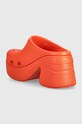 Încălțăminte Crocs papuci Siren Clog 208547.84J portocaliu
