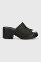 Παντόφλες Crocs Brooklyn Slide Heel 209408.060 μαύρο SS24