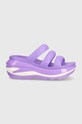 Шльопанці Crocs Mega Crush Triple Strap 209842.5AJ фіолетовий SS24