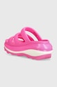 Obuv Šľapky Crocs Mega Crush Triple Strap 209842.6TW ružová
