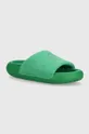 zöld Crocs papucs Classic Towel Slide Női
