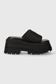 Naked Wolfe klapki Delicious Delicious.Black czarny SS24