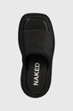 Naked Wolfe klapki Delicious czarny Delicious.Black