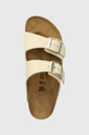 бежевий Шльопанці з нубуку Birkenstock BIRKENSTOCK X PAPILLIO Arizona Platform Flex