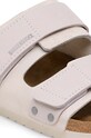 Scarpe Birkenstock ciabatte slide in camoscio Uji 1024800 bianco