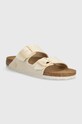 Birkenstock klapki Arizona tekstylny beżowy 1026677