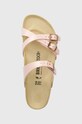 Birkenstock ciabatte slide Franca rosa 1026419