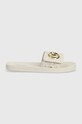 Шльопанці MICHAEL Michael Kors MK Charm Slide 40R4MKFA1B.150 бежевий SS24