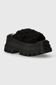 Naked Wolfe papuci Drama platformă negru Drama.Black.Rope