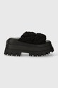 Naked Wolfe klapki Drama Drama.Black.Rope czarny SS24