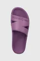 fialová Šľapky New Balance SUF20SM1