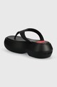 Obuwie Love Moschino japonki JA28097I0II39000 czarny
