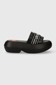 Love Moschino klapki JA28107I0IIX700A czarny SS24