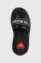 fekete Love Moschino papucs