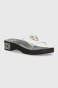 Pantofle Love Moschino platforma černá JA28344G0II5200A