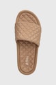 Шльопанці APL Athletic Propulsion Labs LUSSO SLIDE коричневий 2.4.010124
