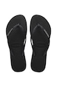 Havaianas slapi SLIM GLITTER II sintetic negru 4146975.1069