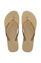 Havaianas japonki SLIM GLITTER II syntetyczny złoty 4146975.9177