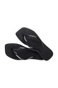Încălțăminte Havaianas slapi SQUARE LOGO METALLIC 4148257.2976 negru