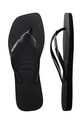 Havaianas slapi SQUARE LOGO METALLIC negru 4148257.2976