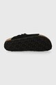 Birkenstock ciabatte slide in camoscio Zürich 1026783 nero