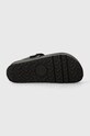 Birkenstock infradito in pelle Gizeh Flex Platform 1026874 nero
