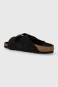 Obuća Natikače od nubuk kože Birkenstock Kyoto 1026516 crna