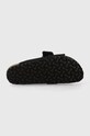 Natikače od nubuk kože Birkenstock Kyoto 1026516 crna