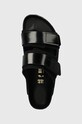 Kožené šľapky Birkenstock Uji čierna 1026570