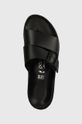 Birkenstock papuci de piele BIRKENSTOCK X PAPILLIO Almina negru 1026872