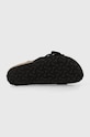 Birkenstock slapi de piele Oita 1024200 negru
