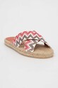 Šľapky Missoni Harlow textilný béžová M28.002
