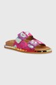Missoni klapki Clea tekstylny multicolor M40.008
