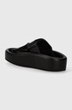 Încălțăminte MM6 Maison Margiela slapi de piele S59WP0206 negru