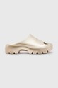 AllSaints klapki Eclipse Flatform pozostałe złoty WF560Y.GLD
