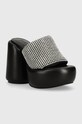 Naked Wolfe papuci Wow Black Diamond gros negru Wow.Black.Diamond