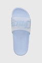 Juicy Couture klapki SEANA TRANSLUCENT STRAP niebieski JCFYL2220002