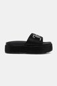 Juicy Couture papuci DORA DIAMANTE STACKED JCFYL222007 negru SS25
