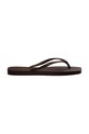 Παπούτσια Σαγιονάρες Havaianas SQUARE LOGO POP UP 4148959.0727 καφέ