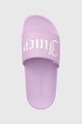 Juicy Couture klapki PATTI SLIDER fioletowy JCFYL222001