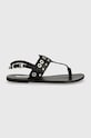 Steve Madden sandale de piele Bionic SM11003065.017 negru SS24