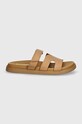 Kožené šľapky Steve Madden SM11003028.CGC hnedá SS24