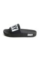 Dkny klapki dziecięce czarny D60121.34.35