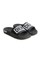 Dkny klapki dziecięce czarny D60121.36.39