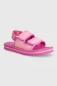 ružová Detské sandále UGG LENNON SLINGBACK Dievčenský