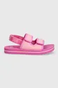 Detské sandále UGG LENNON SLINGBACK ružová