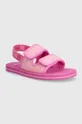 ružová Detské sandále UGG LENNON SLINGBACK Dievčenský